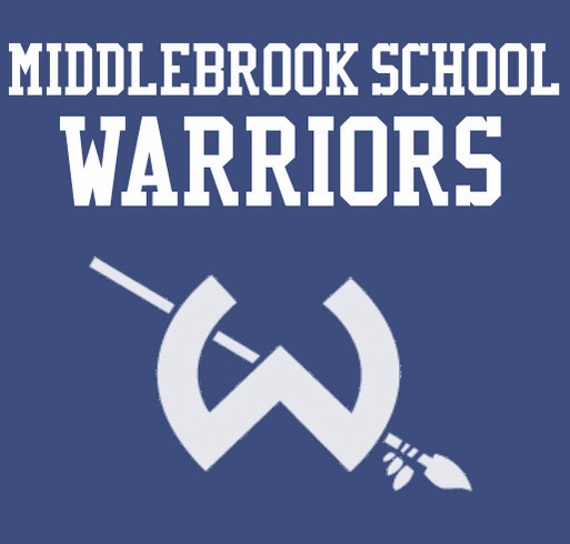 Middlebrook School Drawstring Bag Fundraiser shirt design - zoomed