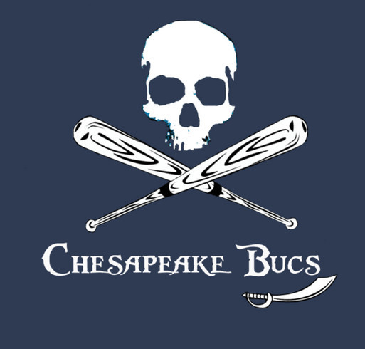 Chesapeake Bucs Fundraiser shirt design - zoomed