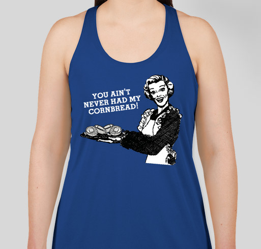 Cornbread Ladies Tank Fundraiser - unisex shirt design - front