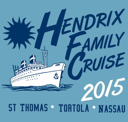 Hendrix Family Cruise shirt design - zoomed
