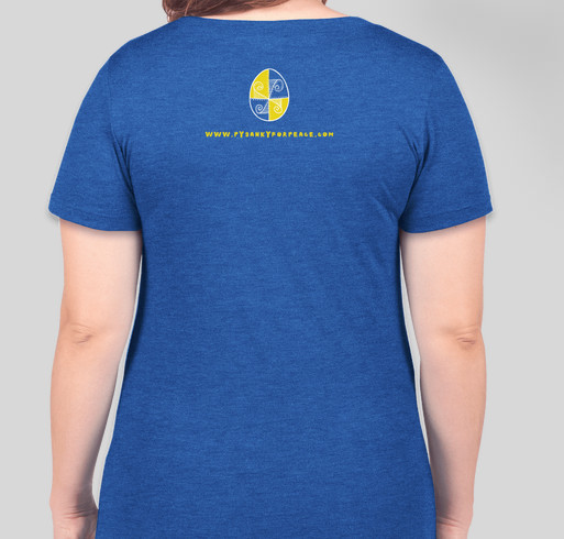 Pysanky For Peace! Fundraiser - unisex shirt design - back
