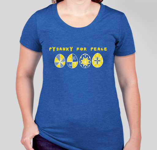 Pysanky For Peace! Fundraiser - unisex shirt design - front