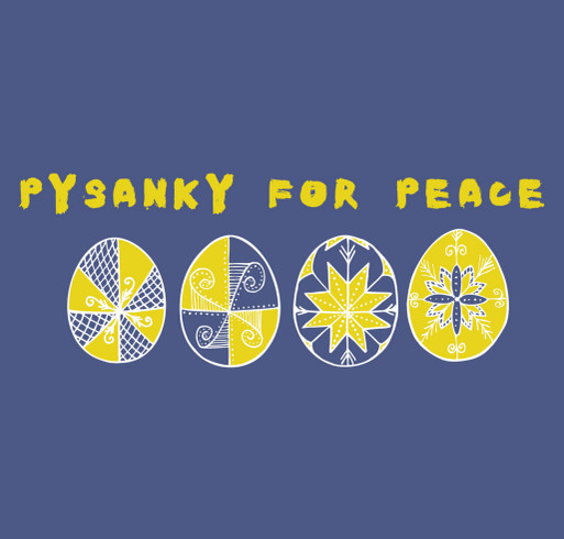 Pysanky For Peace! shirt design - zoomed