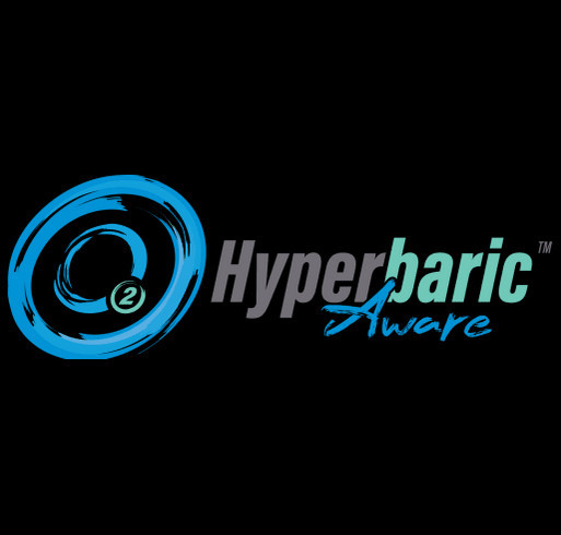 Hyperbaric Aware shirt design - zoomed