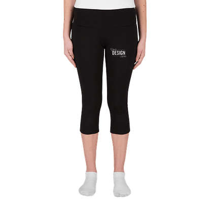 Download Custom Bella + Canvas Women's Capri Legging - Design Women ...