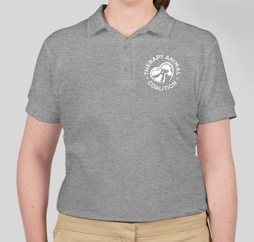 THERAPY ANIMAL COALITION Fundraiser - unisex shirt design - front
