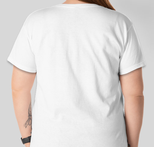 DPMathon2022 Fundraiser - unisex shirt design - back