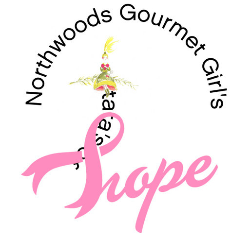 Northwoods Gourmet Girl shirt design - zoomed