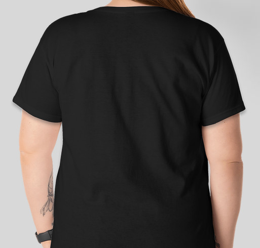 Classic Many Faces of Moebius Syndrome Shirts! Fundraiser - unisex shirt design - back