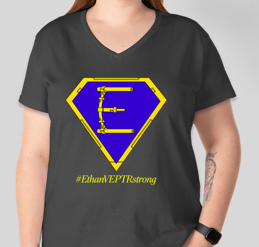 Ethan's VEPTR Journey Fundraiser - unisex shirt design - front