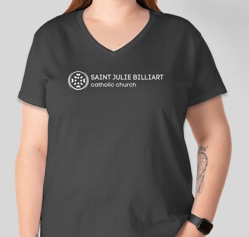 Saint Julie's 2022 Tshirt Fundraiser - unisex shirt design - front