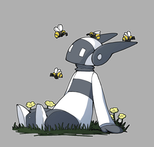 Skylar Helps Save The Bees 3 shirt design - zoomed