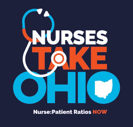 #NursesTakeOhio shirt design - zoomed