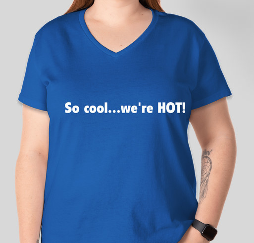 All That Dance Blue Heat fundraiser Fundraiser - unisex shirt design - front