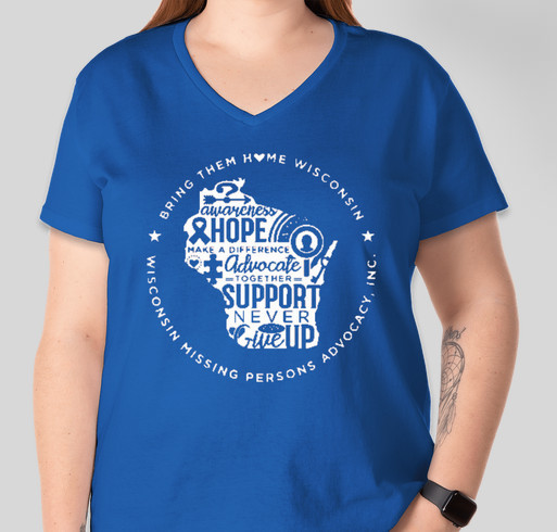 2022 Missing Persons Awareness Campaign Fundraiser - unisex shirt design - front