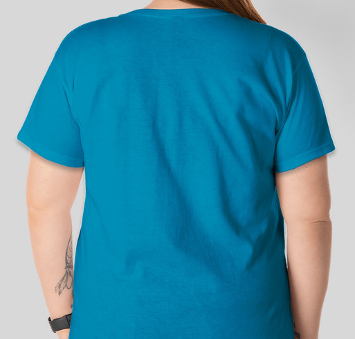 Bee Audacious Fundraiser - unisex shirt design - back