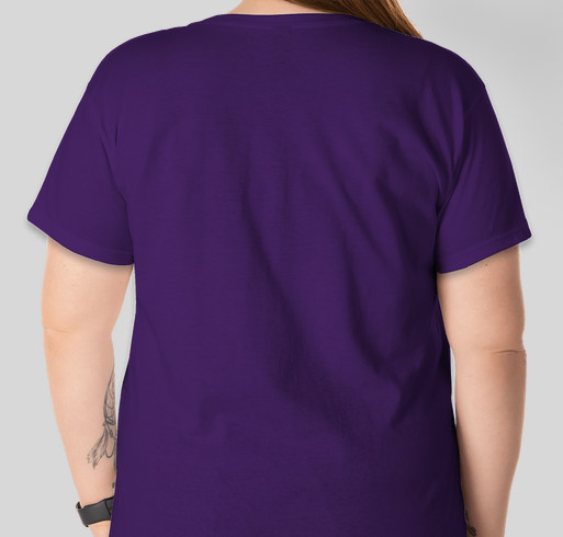 Ellen's Warriors Fundraiser - unisex shirt design - back