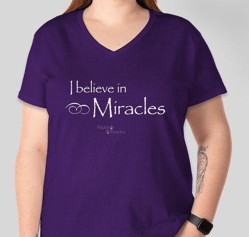 I Believe In Miracles Fundraiser - unisex shirt design - front