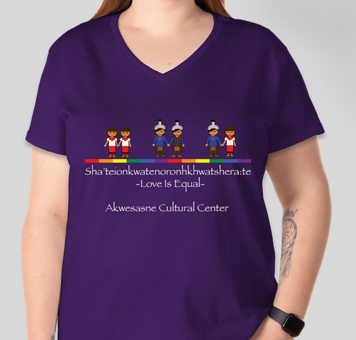 Akwesasne Cultural Center T-Shirt Pre-Order Fundraiser - unisex shirt design - front