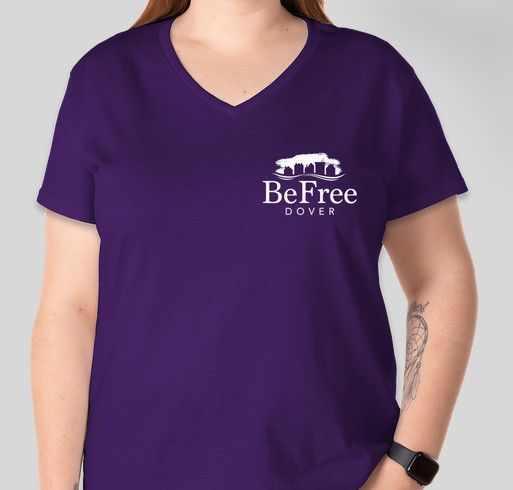 BeFree Dover T-Shirts Fundraiser - unisex shirt design - front