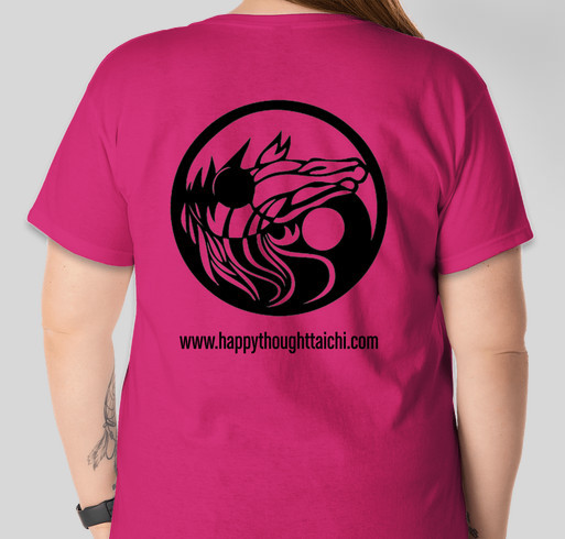 Autumn 2023 Happy Thought Tai Chi Program T-shirts Fundraiser - unisex shirt design - back