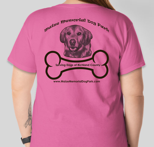 Maize Memorial Dog Park Fundraiser - unisex shirt design - back