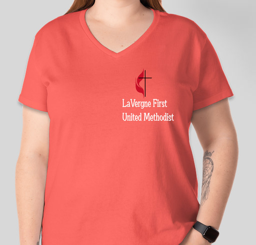 Ladies of LaVergne First Methodist Fund Raising Project Fundraiser - unisex shirt design - front