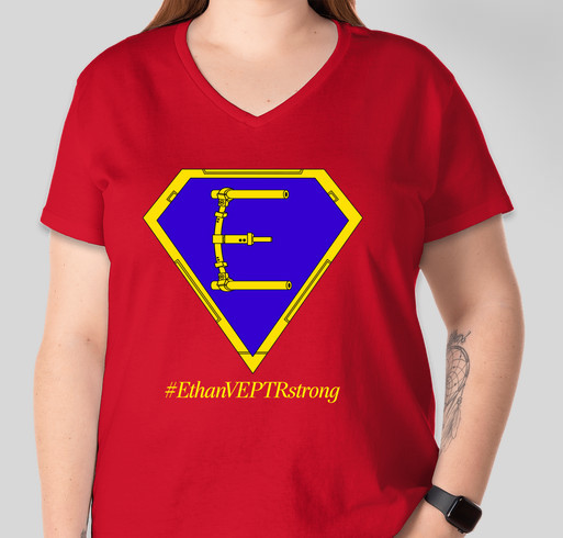 Ethan's VEPTR Journey Fundraiser - unisex shirt design - front