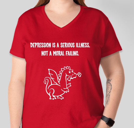 Mental Health Awareness Fundraiser - unisex shirt design - front