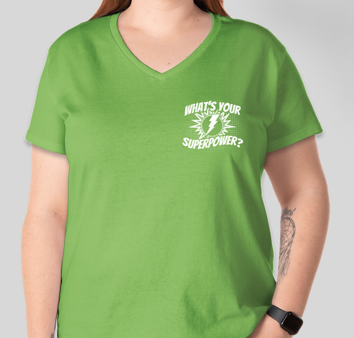 Wear Green on May 31 Fundraiser - unisex shirt design - front