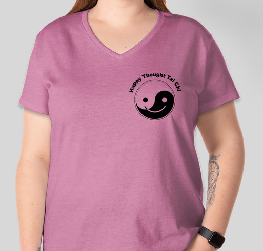 Autumn 2022 Happy Thought Tai Chi Program T-shirts Fundraiser - unisex shirt design - front