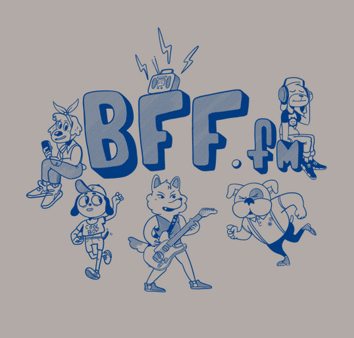 2019 BFF.fm Shirt Sale shirt design - zoomed