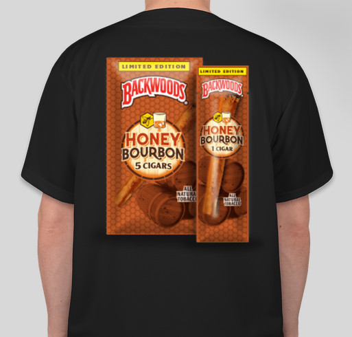 BACKWOODS HONEY BOURBON JERSEY Fundraiser - unisex shirt design - back