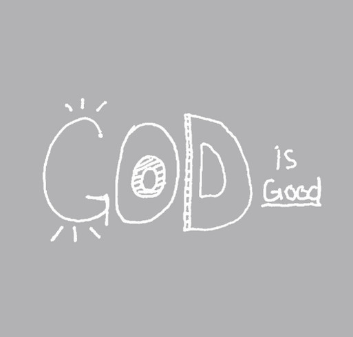 "God is Good" Summer Collection shirt design - zoomed