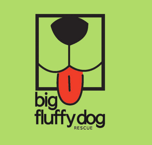 Big Fluffy Dog Rescue Tank Tops! shirt design - zoomed