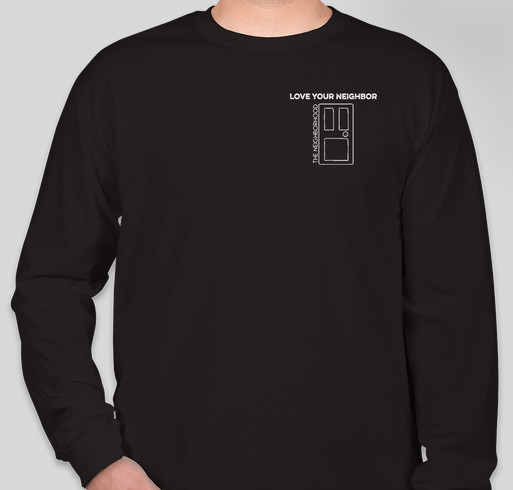 "Love Your Neighbor" - The Neighborhood College Ministry Puerto Rico Mission Trip Fundraiser - unisex shirt design - front