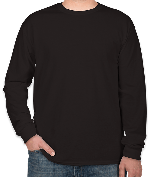 Gildan 100% Cotton Long Sleeve T-shirt