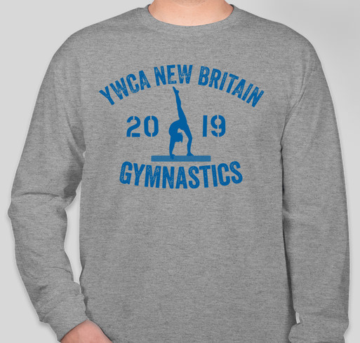 YWCA New Britain Gymnastics Fundraiser Fundraiser - unisex shirt design - front