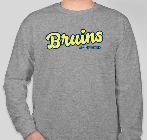 WBP PTA Bruins Spirit Wear Fundraiser - unisex shirt design - front