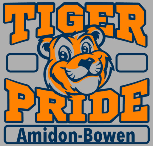 You're Invited! Amidon-Bowen Back-to-School Fundraiser shirt design - zoomed