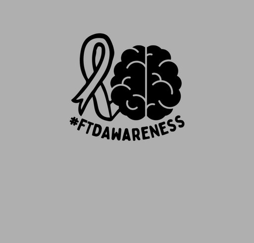 Frontotemporal Dementia shirt design - zoomed