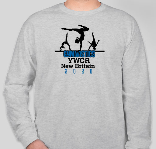 YWCA New Britain Gymnastics Fundraiser Fundraiser - unisex shirt design - front