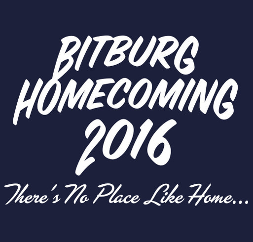 Bitburg Homecoming 2016 Commemorative Shirt shirt design - zoomed