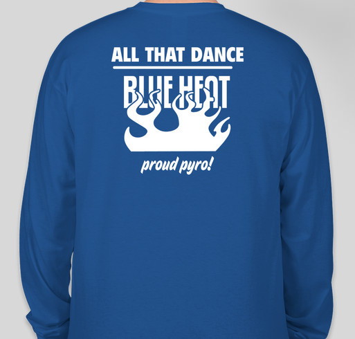 All That Dance Blue Heat fundraiser Fundraiser - unisex shirt design - back