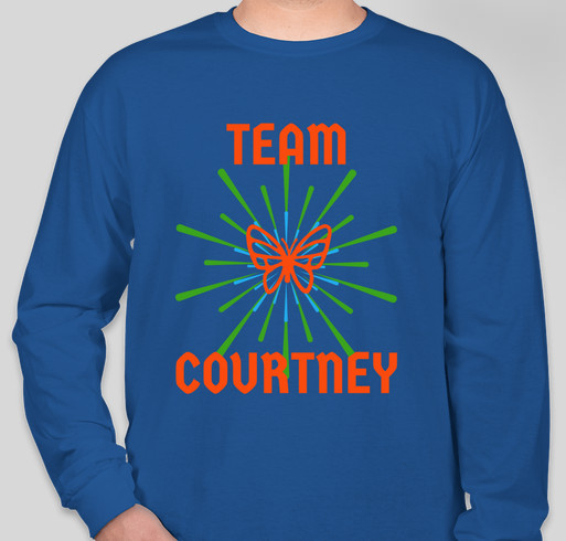 Team Courtney 2024 Fundraiser - unisex shirt design - front