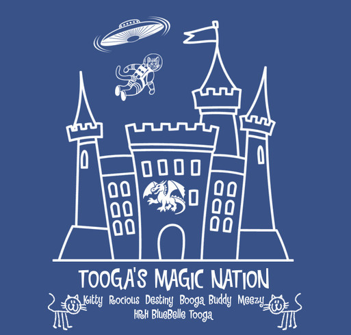 HONORING TOOGA'S MAGIC NATION shirt design - zoomed