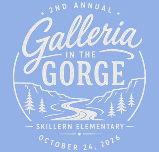 Skillern PTO Galleria Fundraiser shirt design - zoomed