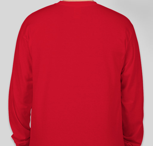 I Wear Red for Griffin Wilder Barg Fundraiser - unisex shirt design - back
