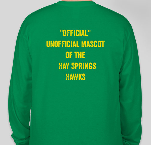 Hay Springs One Act Play Fundraiser - unisex shirt design - back
