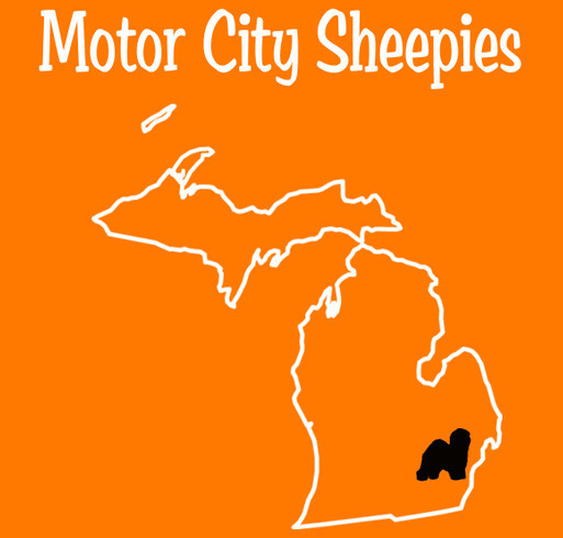 Motor City Sheepies shirt design - zoomed
